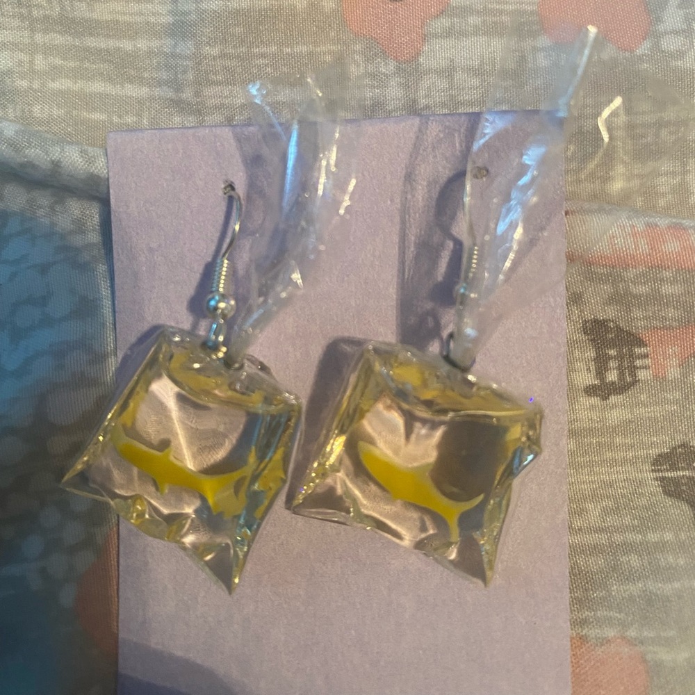 Fish earrings